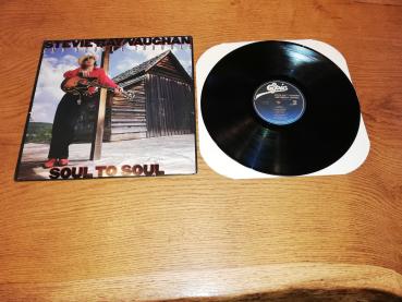 Stevie Ray Vaughan and Double Trouble Soul to Soul 1985 7464-40036-1 US Pressung VG+/VG+